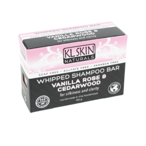 Vanilla Rose & Cedarwood Shampoo Bar – For Silkiness & Clarity